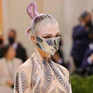 Grimes at the 2021 Met Gala