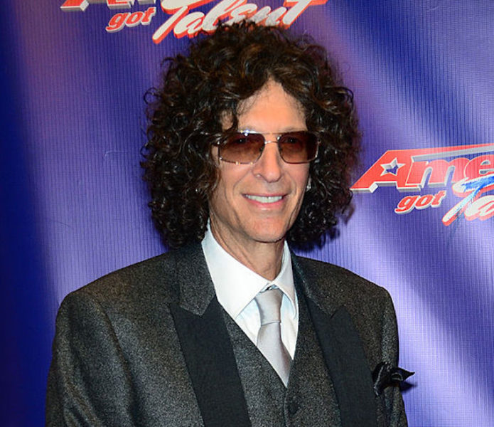 Howard Stern on the 'America's Got Talent' red carpet