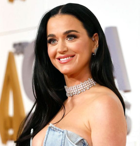 Katy Perry on the 56th Annual CMA Awards