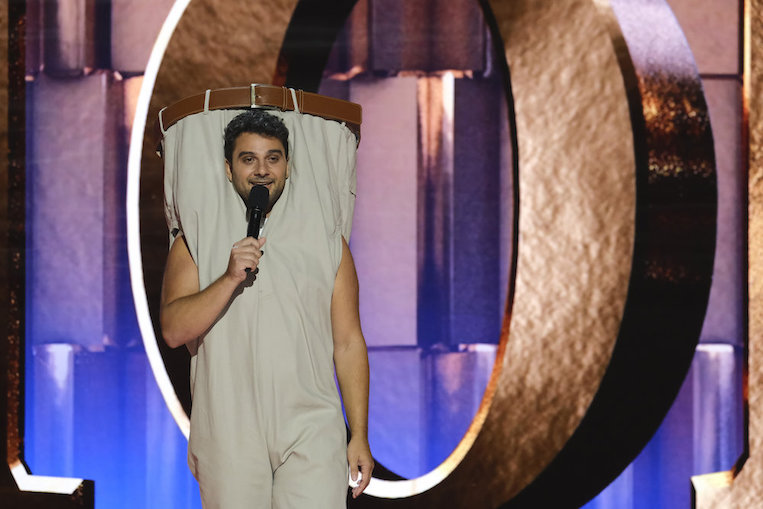 Mr. Pants performs on 'America's Got Talent' season 17