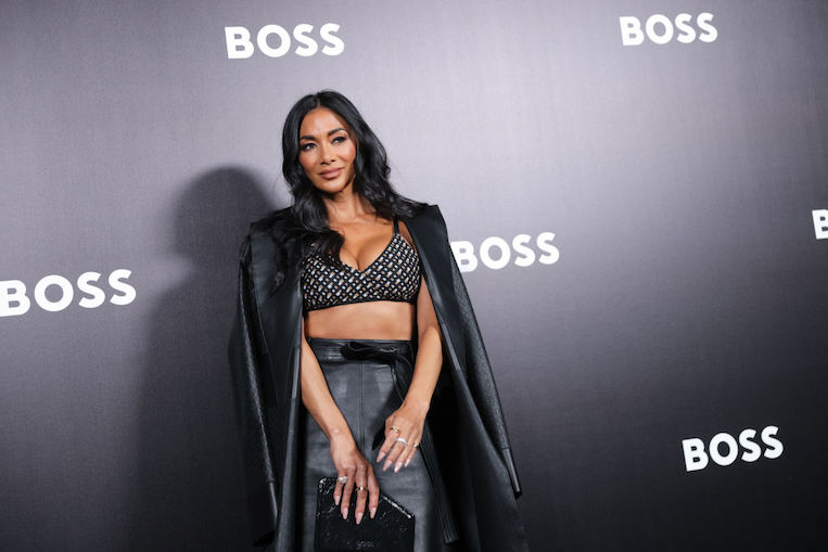 Nicole Scherzinger at Boss Milan Fashion Week Womenwear Spring/Summer 2023