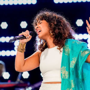 Parijita Bastola singing on 'The Voice'