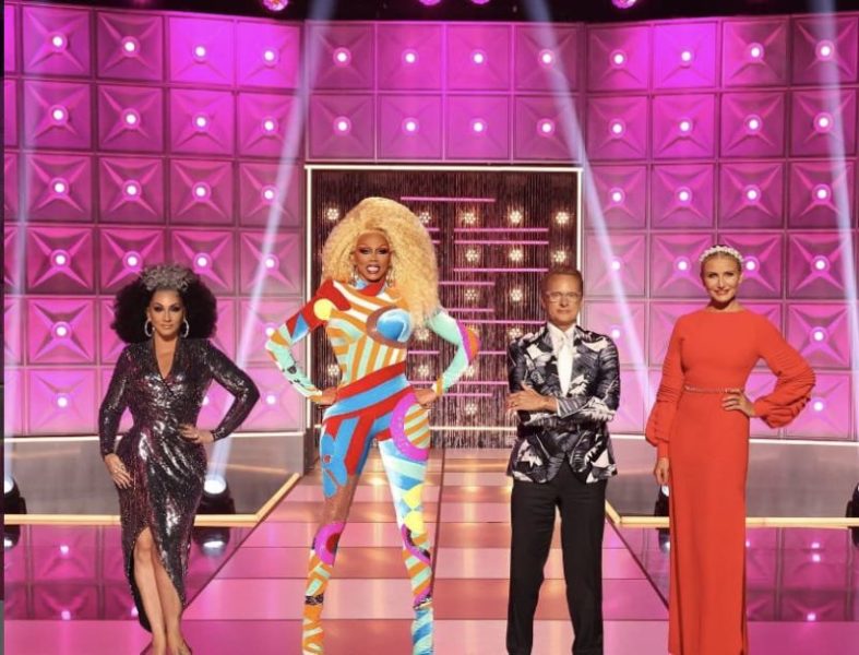 Michelle Visage, RuPaul, Carson Kressley, and Cameron Diaz on 'RuPaul's Drag Race'
