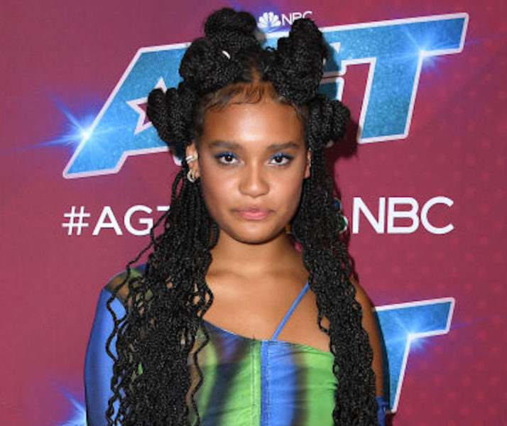 Sara James on the 'America's Got Talent' red carpet