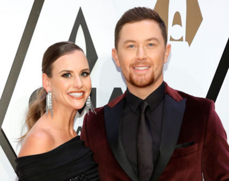 Scotty and Gabi McCreery at the 55th Annual CMA Awards