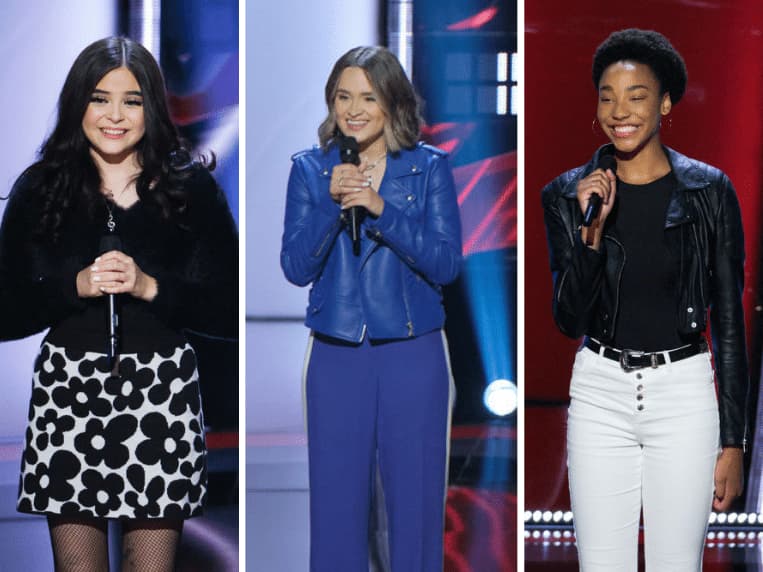 Alyssa Witrado, Sasha Hurtado, and Daysia audition for 'The Voice'