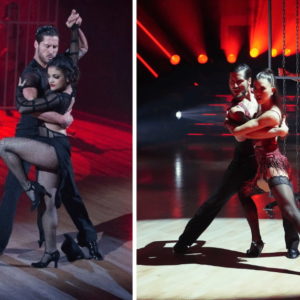 Val Chmerkovskiy and Laurie Hernandez on 'Dancing With the Stars', Val Chmerkovskiy and Gabby Windey on 'Dancing With the Stars'