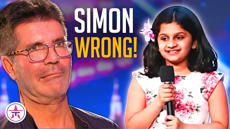 Simon Cowell and Souparnika Nair