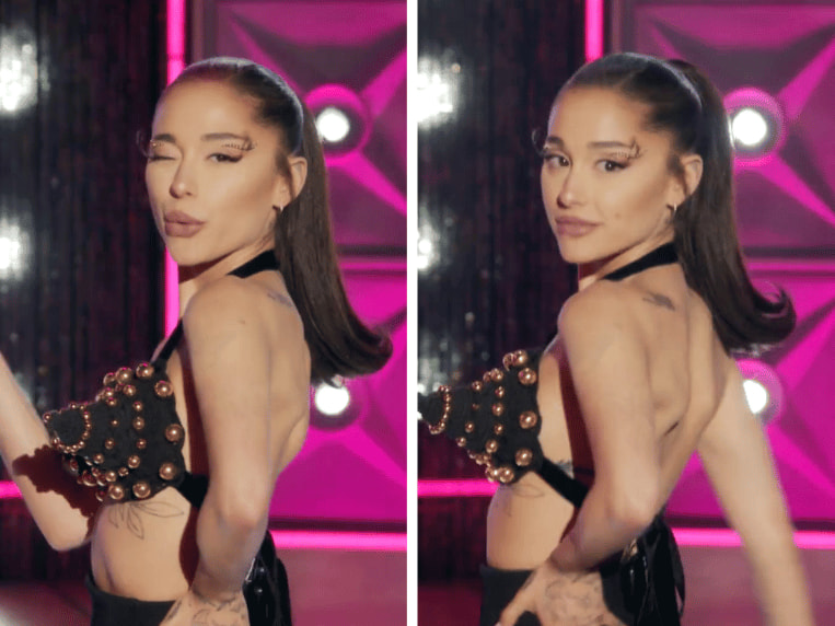 Ariana Grande on 'RuPaul's Drag Race' season 15