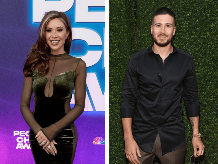 Gabby Windey at the 2022 People's Choice Awards, Vinny Guadagnino at 2021 MTV Video Music Awards