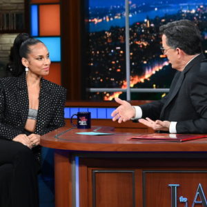 Alicia Keys on 'The Stephen Colbert Show'