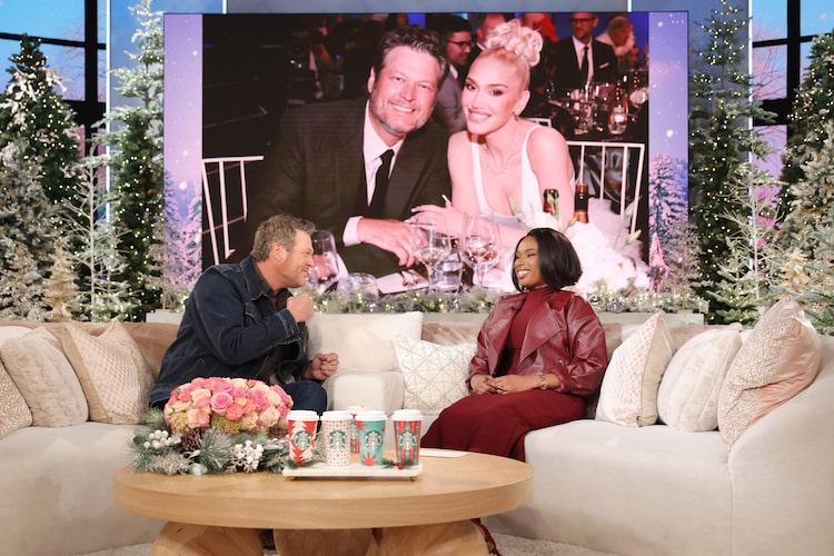 Blake Shelton and Jennifer Hudson on 'The Jennifer Hudson Show'