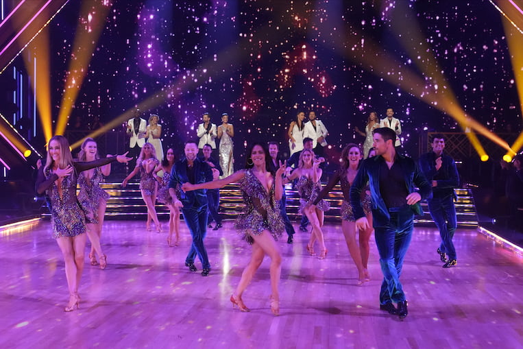 The 'Dancing With the Stars' professional cast in the 'Dancing With the Stars' season 31 finale