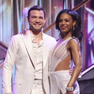 Daniel Durant and Brit Stewart in the 'DWTS' Semi Finals