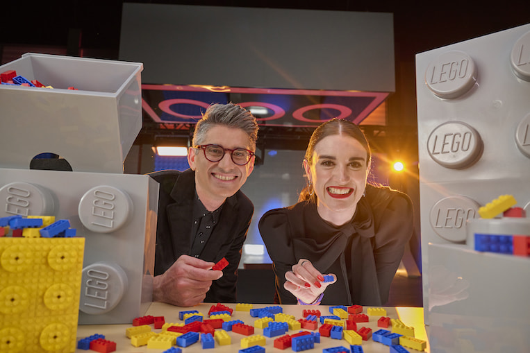 Jamie Berard and Amy Corbett on 'The Masked Singer'
