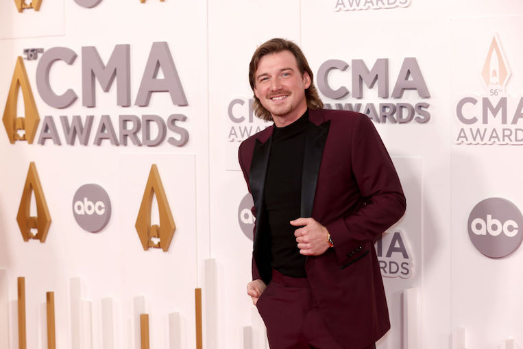 Morgan Wallen at the 56th Annual CMA Awards