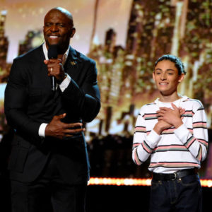 Terry Crews and Benicio Bryant on 'America's Got Talent' season 14