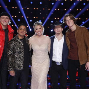 Bodie, Omar Jose Cardona, Morgan Myles, Bryce Leatherwood, Brayden Lape on 'The Voice' season 21