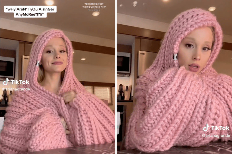 Ariana Grande via TikTok