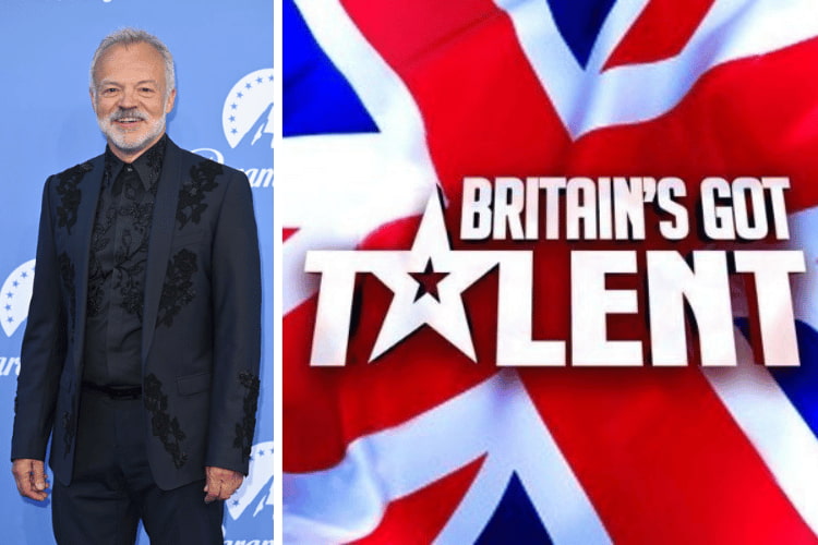 Graham Norton at Paramoun+ launch in the UK, BGT Key Art