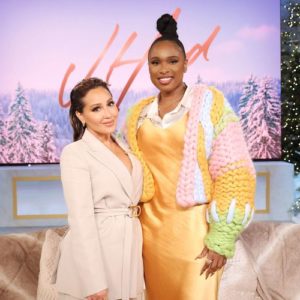Adrienne Bailon and Jennifer Hudson on 'The Jennifer Hudson Show'