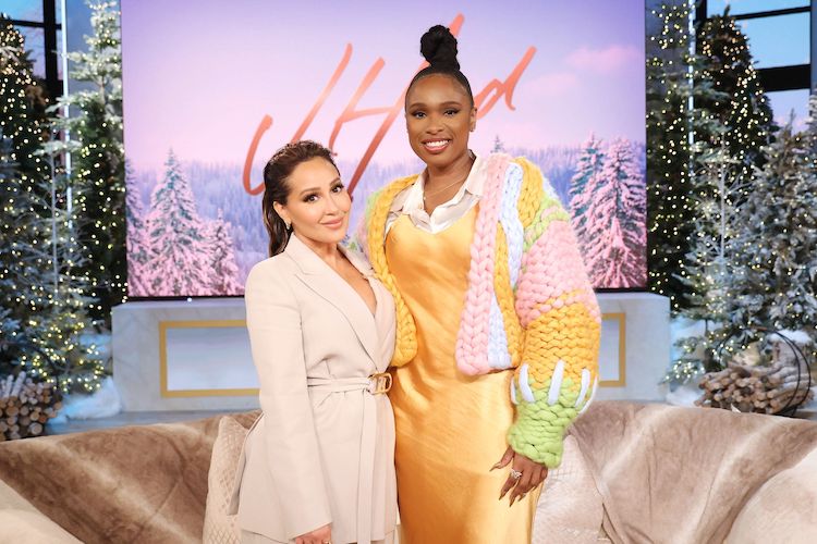 Adrienne Bailon and Jennifer Hudson on 'The Jennifer Hudson Show'