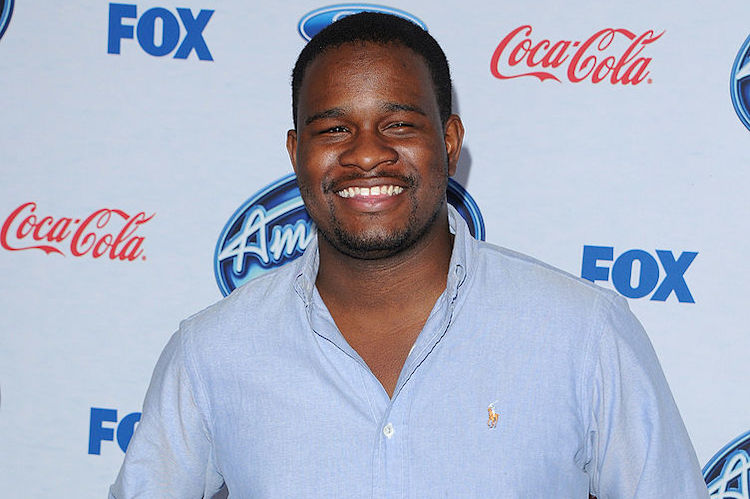 CJ Harris at Fox's "American Idol XIII" Finalists Party