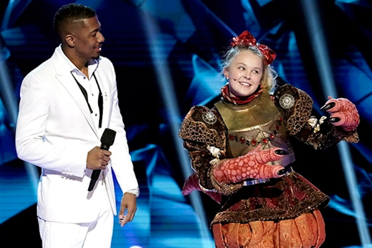 JoJo Siwa and Nick Cannon on 'The Masked Singer'
