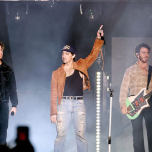 The Jonas Brothers at AT&T Playoff Playlist