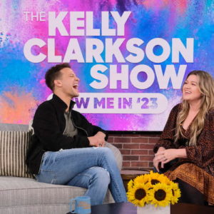 Justin Guarini, Kelly Clarkson on 'The Kelly Clarkson Show'