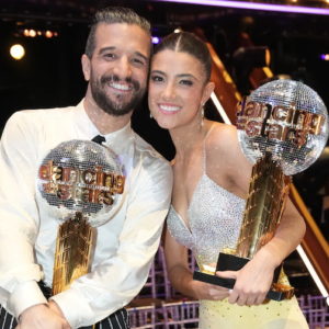 Mark Ballas and Charli D'Amelio on the 'Dancing With the Stars' Finale