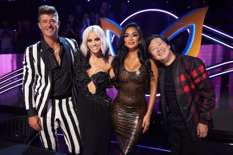 Robin Thicke, Jenny McCarthy, Nicole Scherzinger, Ken Jeong on 'The Masked Singer'