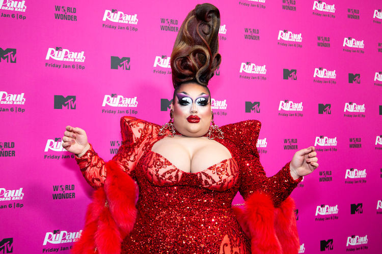 Mistress Isabelle Brooks at RuPaul's Drag Race season 15 premiere