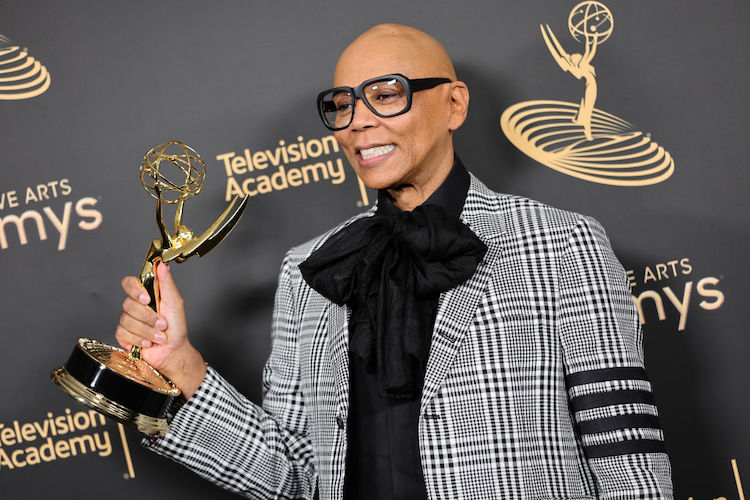 RuPaul Charles at the 2022 Creative Arts Emmy Awards