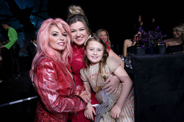 Shania Twain, Kelly Clarkson, River Rose Blackstock
