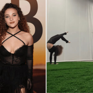 Sofie Dossi at the premiere of "Babylon", Sofie Dossi via Instagram