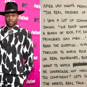 Todrick Hall at RuPaul's Drag Race premiere, Todrick Hall via Instagram