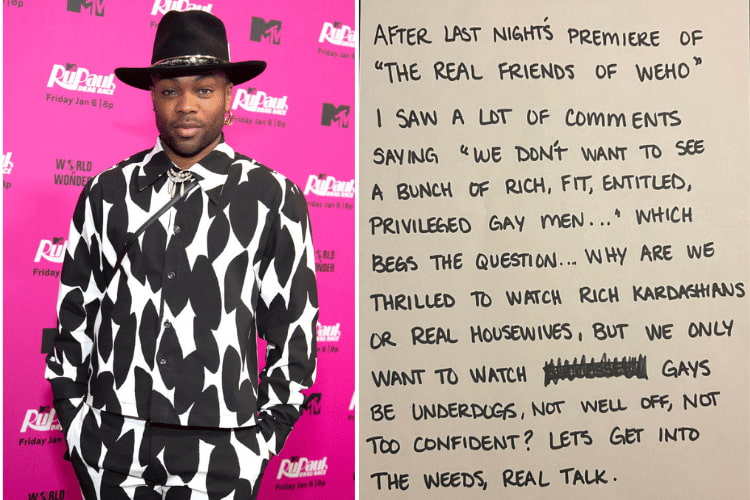 Todrick Hall at RuPaul's Drag Race premiere, Todrick Hall via Instagram
