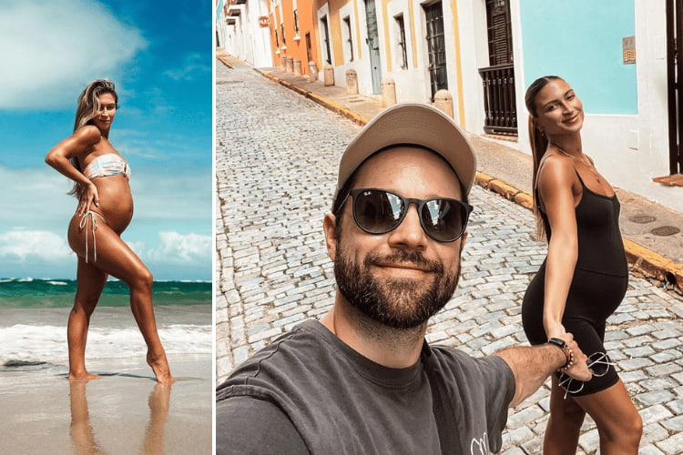 Daniella Karagach and Pasha Pashkov on their babymoon