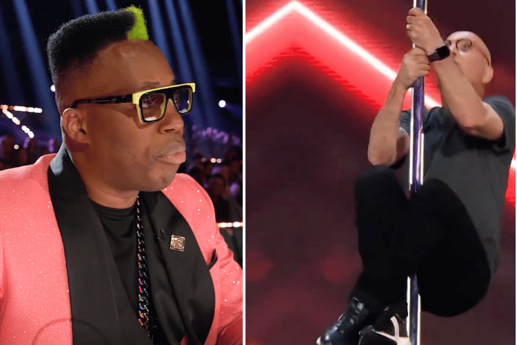 Kardinall Offishall and Howie Mandel on 'Canada's Got Talent'