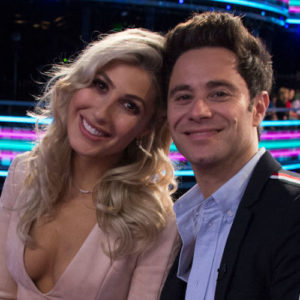 Sasha Farber and Emma Slater at the premiere of 'Dancing With the Stars: Juniors'