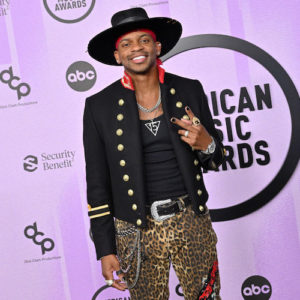 Jimmie Allen at the 2022 American Music Awards