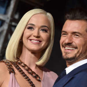 Katy Perry, Orlando Bloom at the premiere of "Carnival Row"