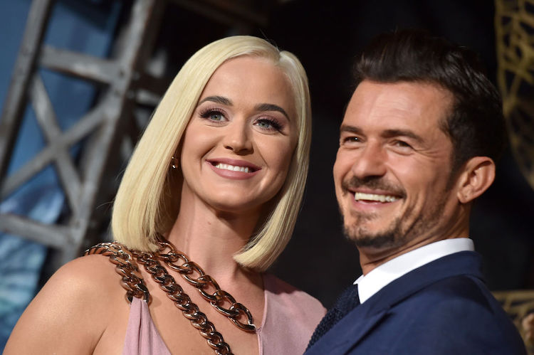 Katy Perry, Orlando Bloom at the premiere of "Carnival Row"