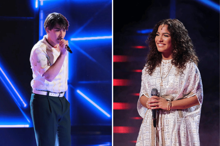 Kique performs on The Voice Live Top 13, Parijita Gomez performs on The Voice Live Top 10