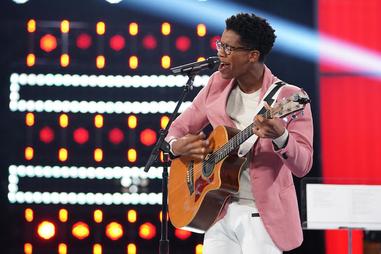Thunderstorm Artis on 'The Voice'