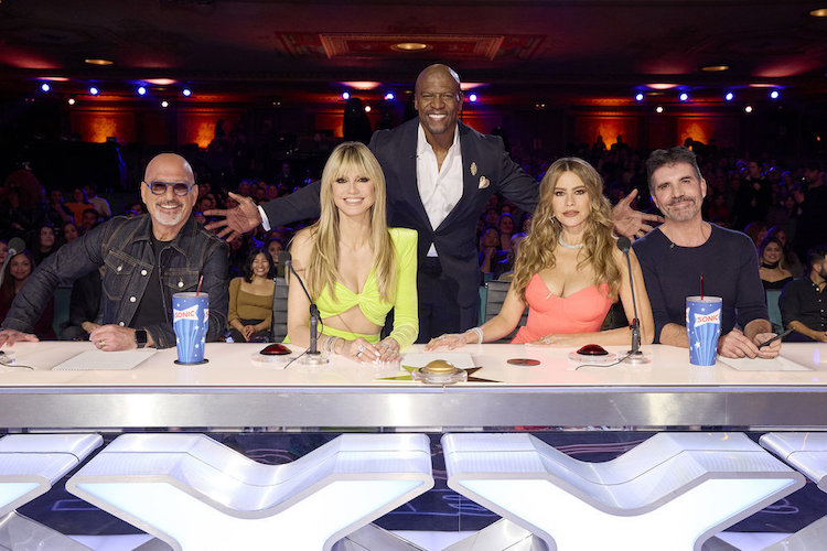 Howie Mandel, Heidi Klum, Sofia Vergara, Simon Cowell, and Terry Crews on 'America's Got Talent'