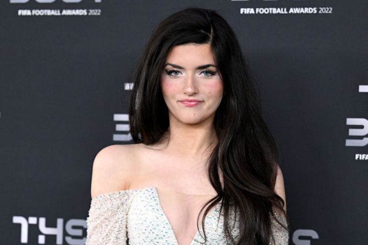 Angelina Jordan at the FiFA Football awards