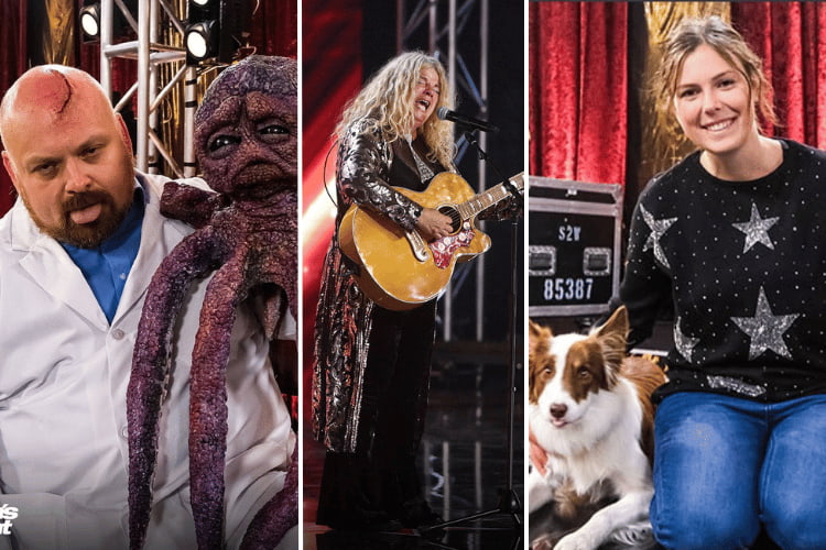 Mr. Cuddles, Anica, and Alexandra Côté on 'Canada's Got Talent'