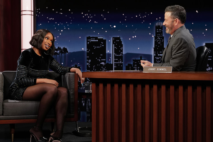 Jennifer Hudson on 'The Jimmy Kimmel Show'